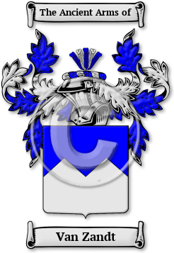Van Zandt Family Crest Download (jpg) Legacy Series - 150 DPI